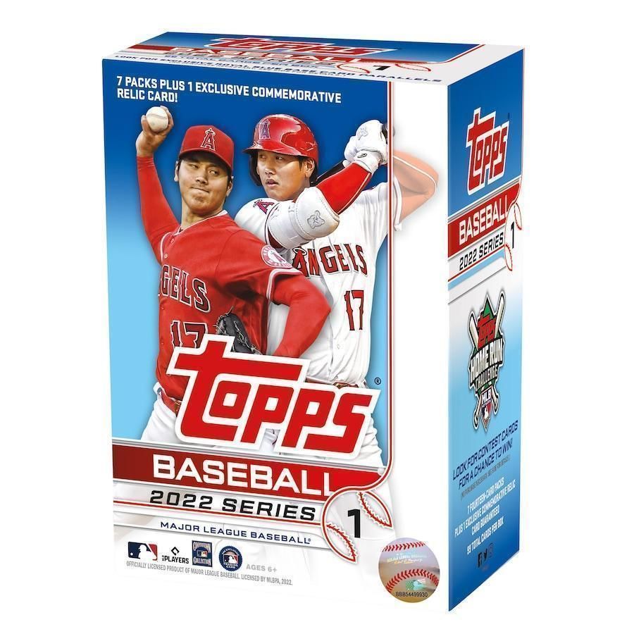 MLB 2022 Topps Series 1 Baseball Retail Box トップス シリーズ1