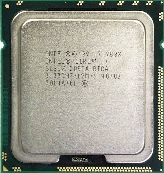 Intel Core i7-980 SLBYU 6C 3.33GHz 12MB 130W LGA 1366 AT80613006756AA - メルカリ