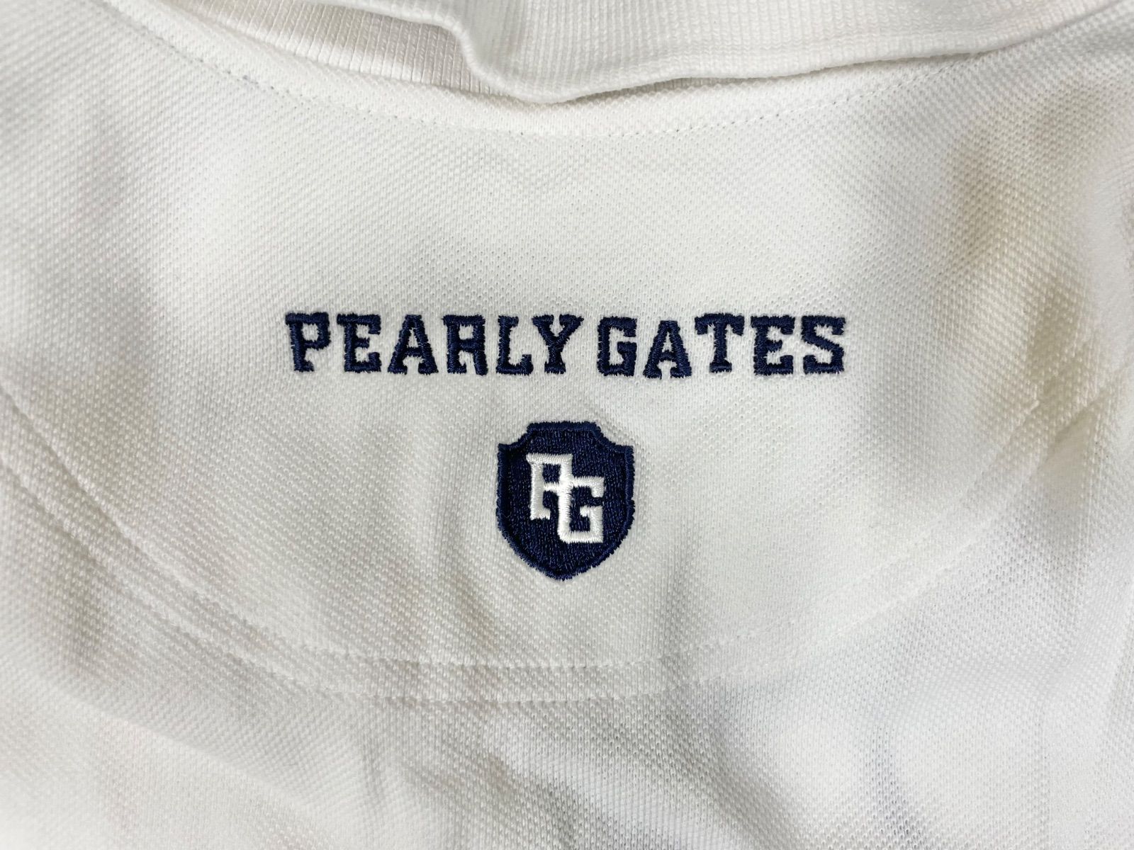 PEARLY GATES パーリーゲイツ 半袖ポロシャツ 30周年記念 限定 刺繍