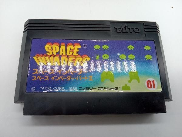 FC スペｰスインベｰダｰ スペースインベーダーパートⅡ タイトー 1985 TF