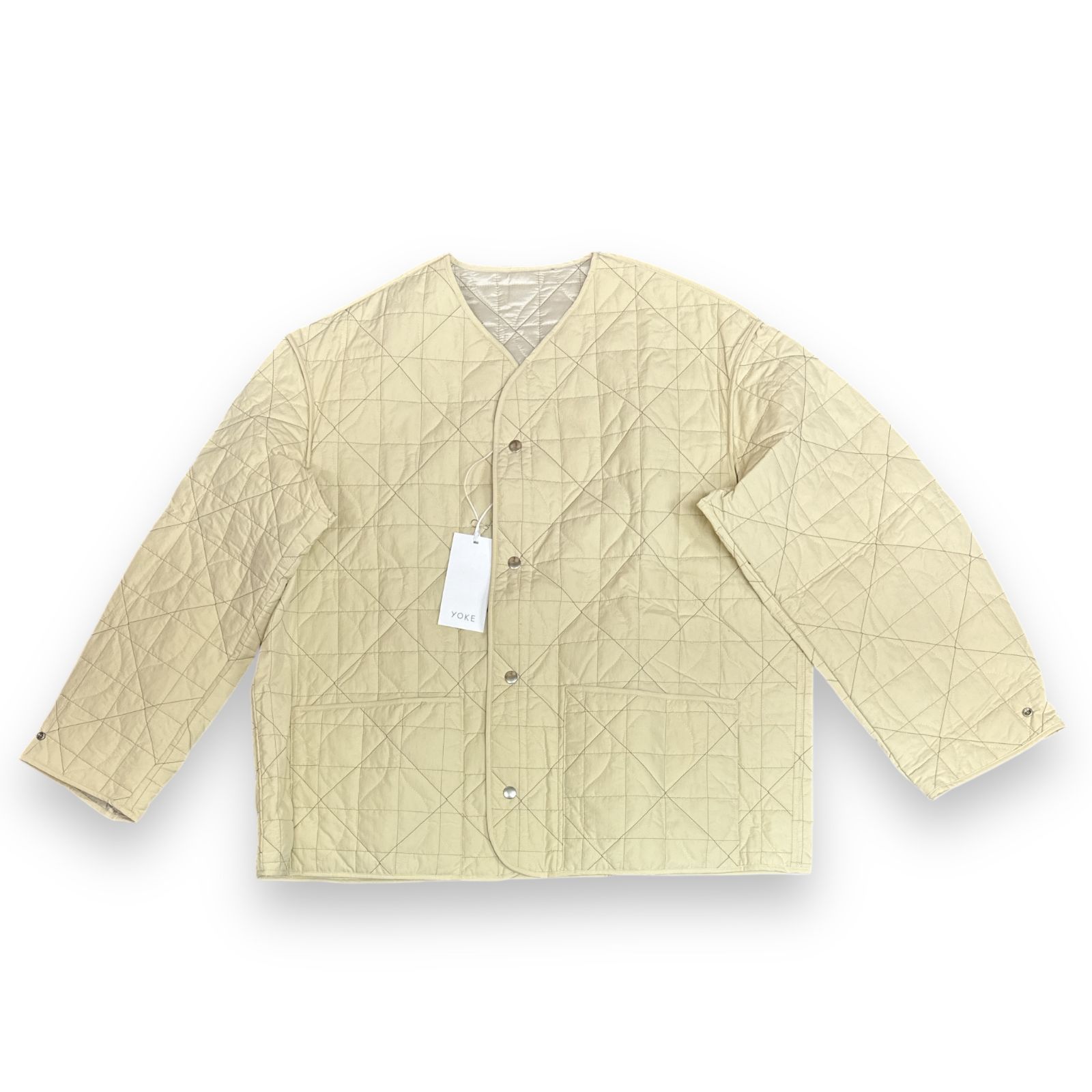 定価59400円 新品 YOKE 23AW REVERSIBLE 3LAYER QUILTING LINER 