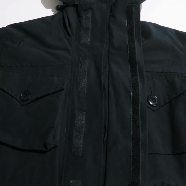 WTAPS ダブルタップス 16AW PARASMOCK/JACKET.NYCO.60/40 162GWDT-JKM02 パラスモック ジャケット  ナイロン コットン 60/40クロス ブラック アウター マウンテンパーカー - メルカリ