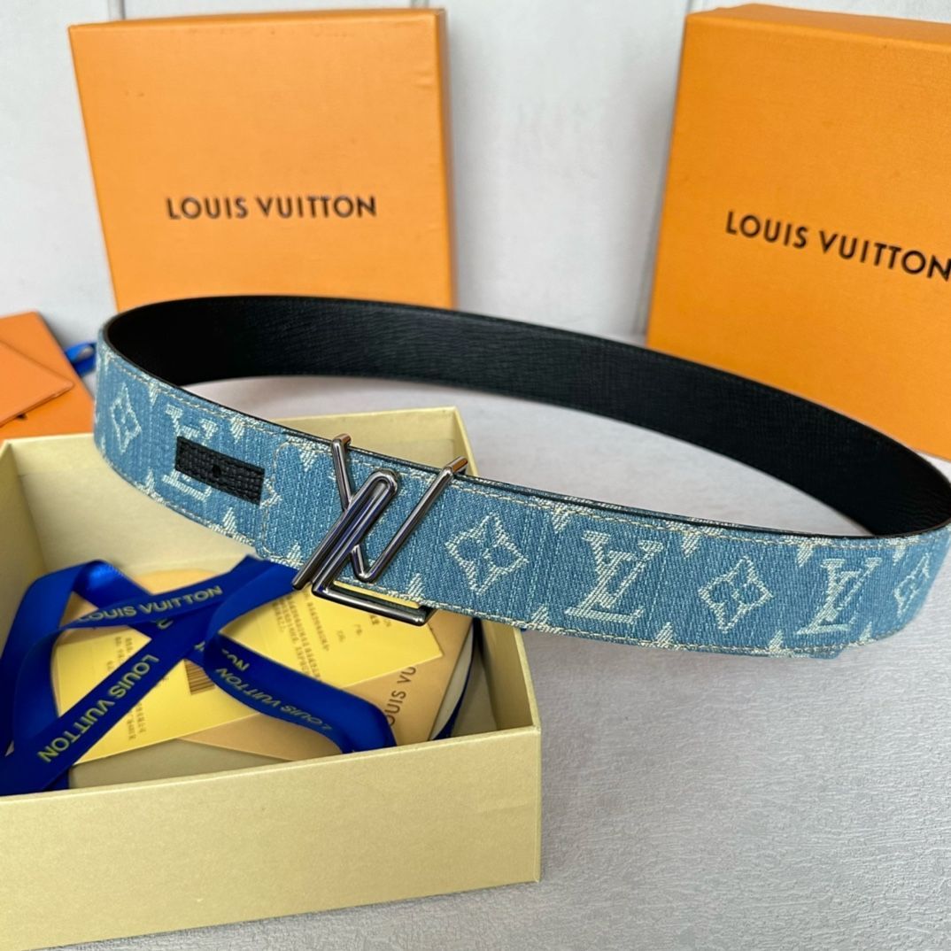ベルト・LV ピクセル 40MM リバーシブル モノグラム｜ルイ
