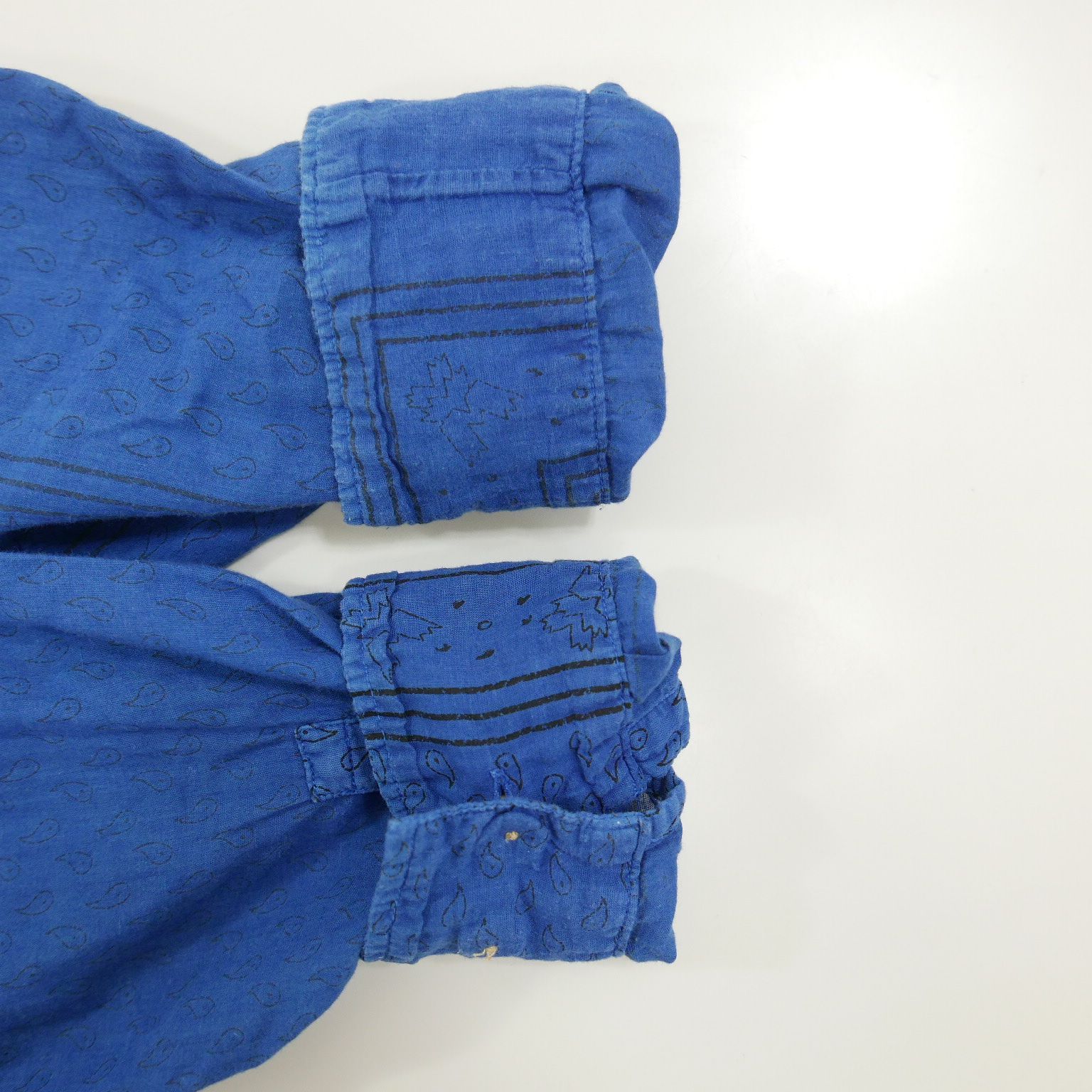 20SS visvim ビズビム KAFKA L/S BANDANA P.W. (N.D.) INDIGO 1 メンズ