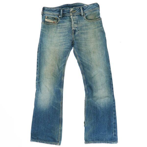 DIESEL デニムパンツ ジーンズ WASH ヴィンテージ 加工 ブルー W27 L30