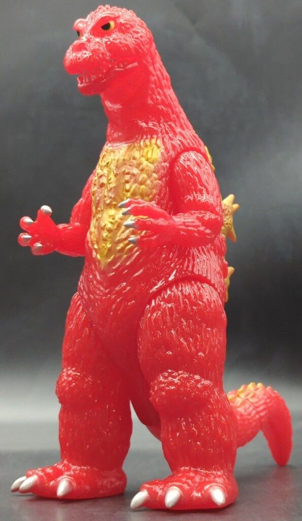 マーミット　ゴジラ(赤) マーミット 世紀の大怪獣シリーズ ゴジラ 1964 クリアラメ