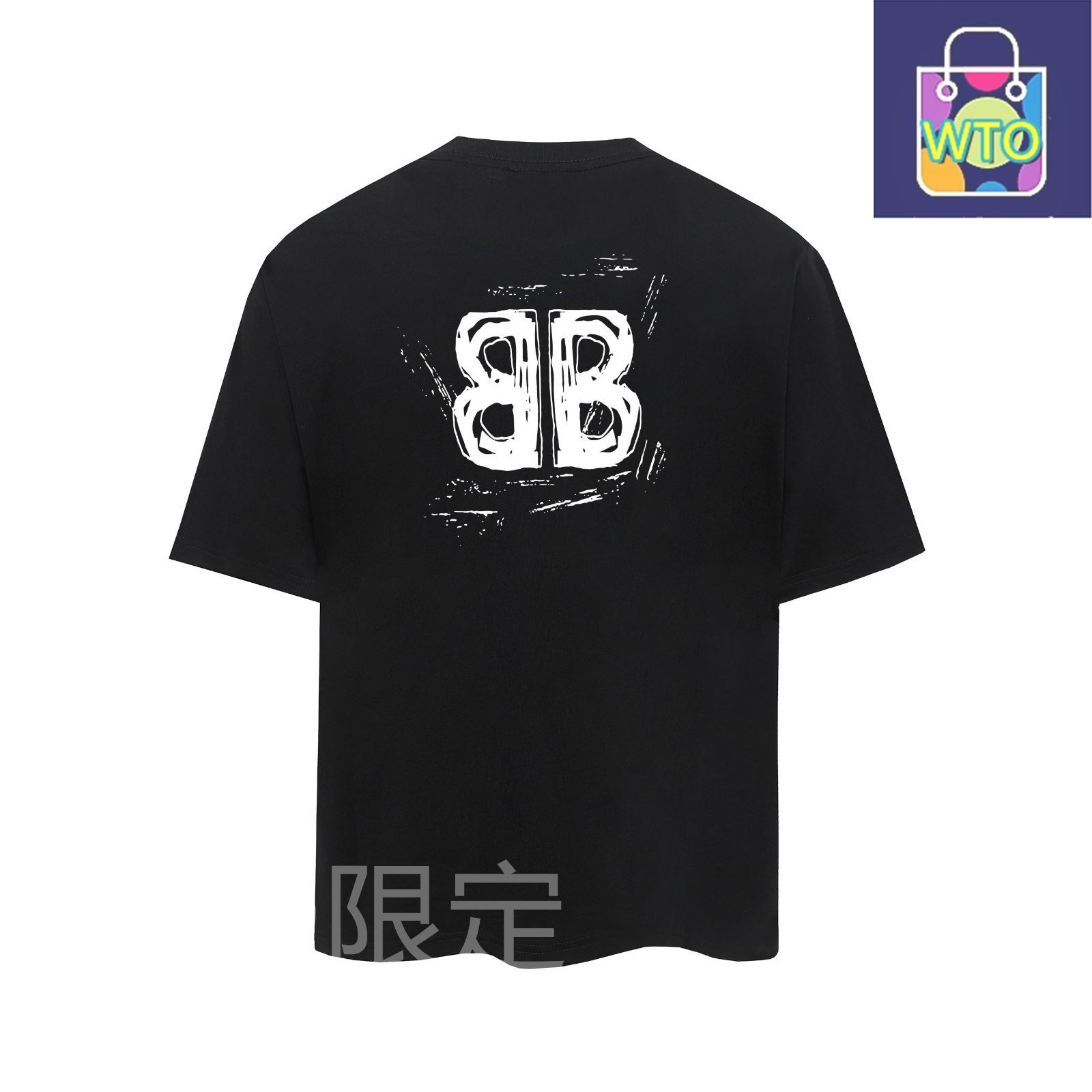 BALENCIAGA パリプリント Tシャツ バレンシアガ（Balenciaga） プリント ショートスリーブ T