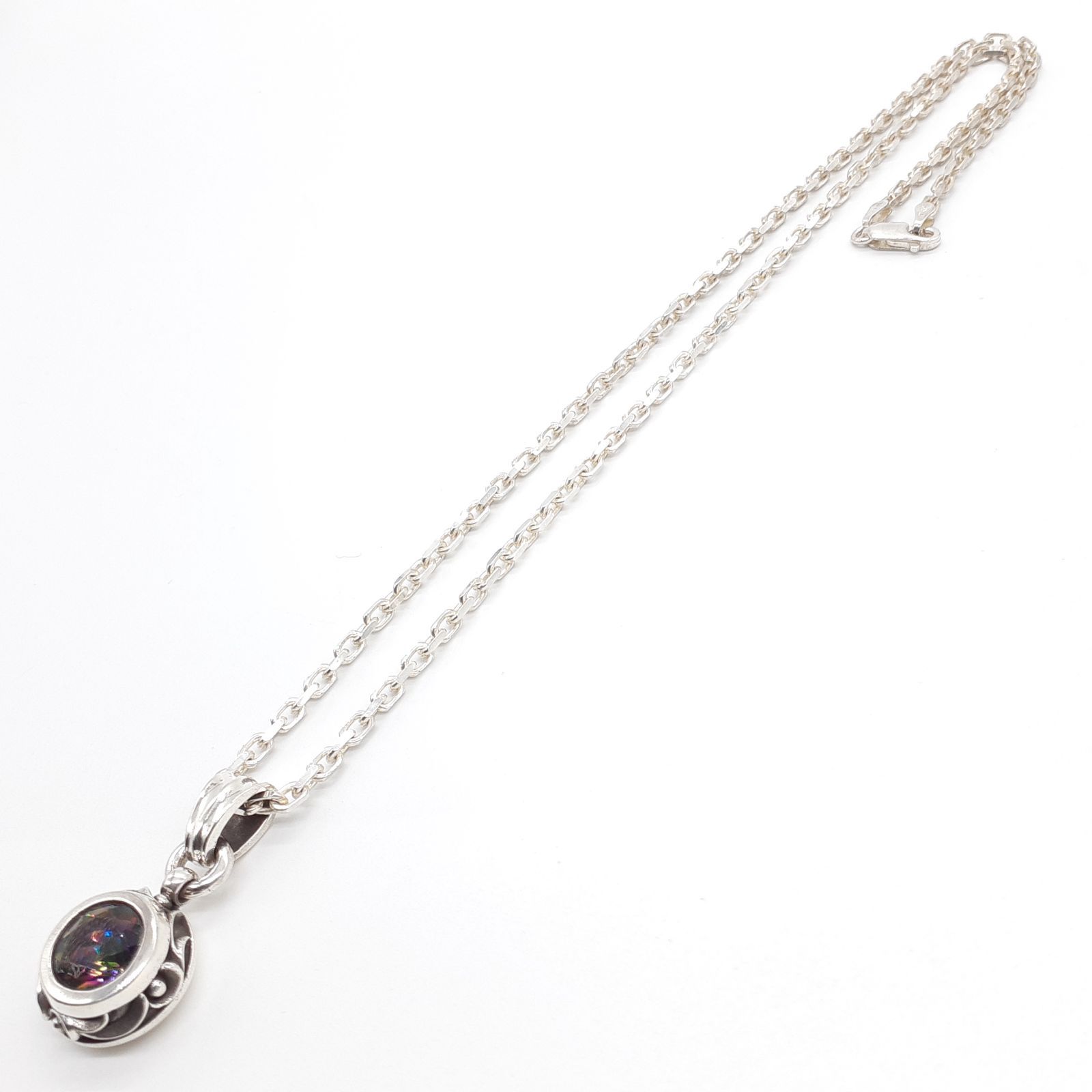 AQUA FORTIS シルバーネックレス ミスティッククォーツ