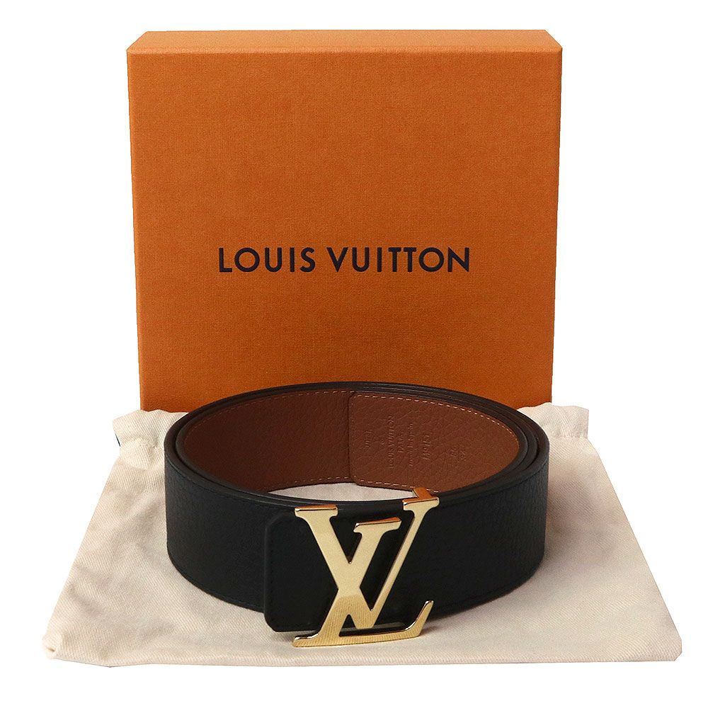 ルイ ヴィトン サンチュール LV イニシャル 40MM リバーシブル