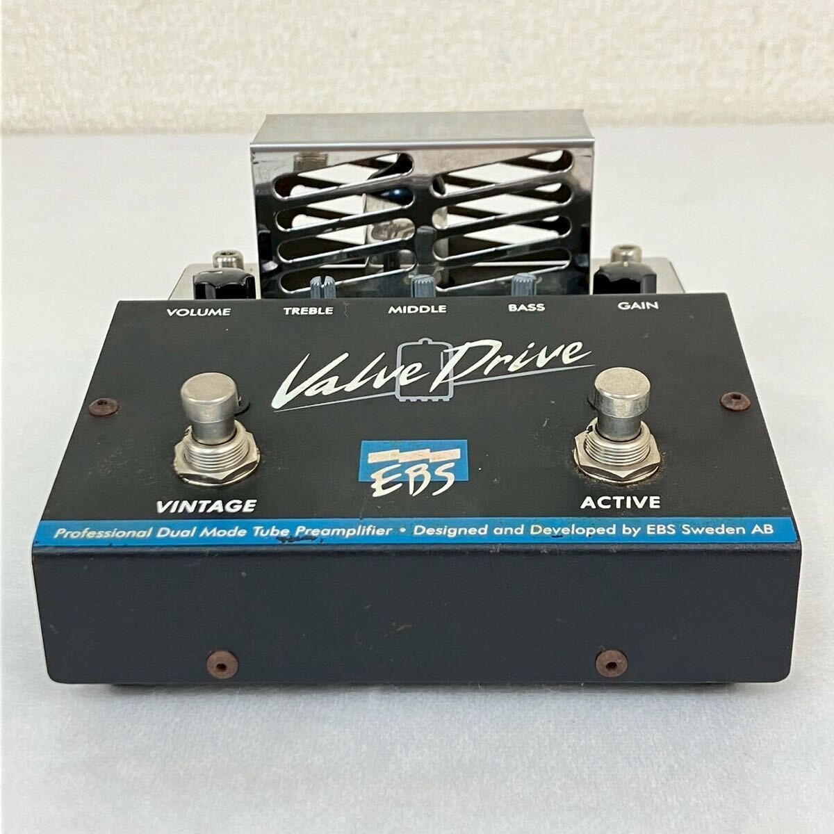 EBS Valve Drive 動作品 真空管プリアンプ EBS Valve Drive 動作品 真空管プリアンプ