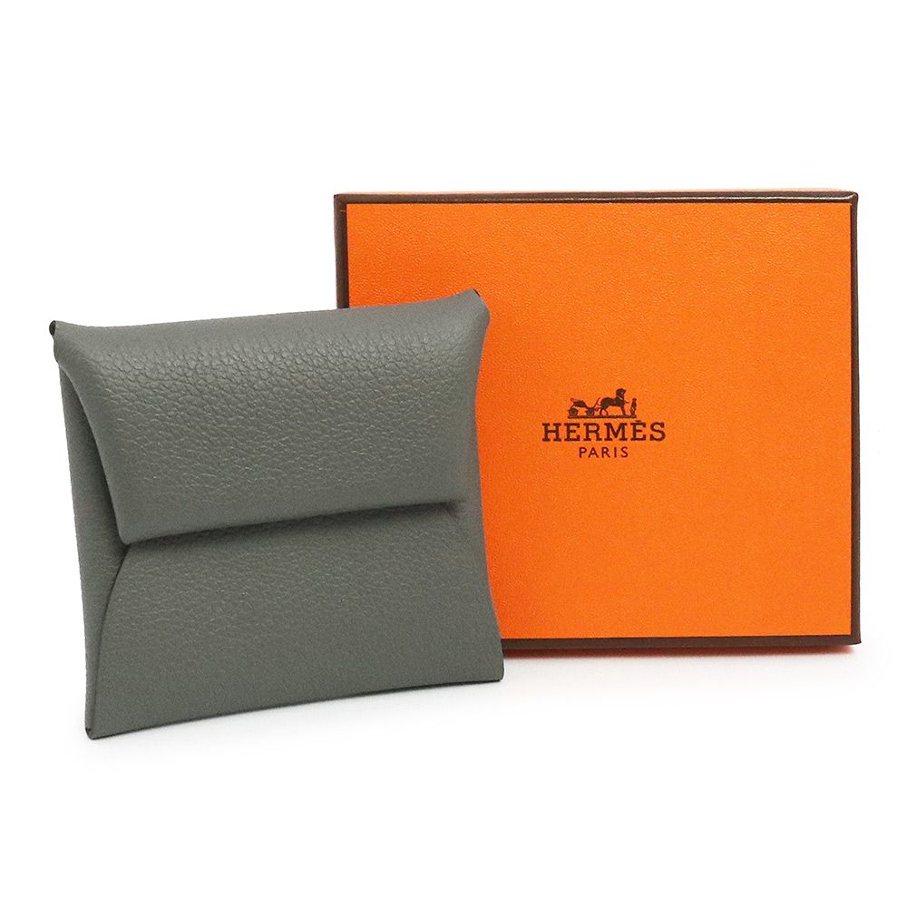 新品未使用　エルメス　バスティア　コインケース　財布　小銭入れ HERMES エルメス コインケース 小銭入れ エトゥープ グレージュ