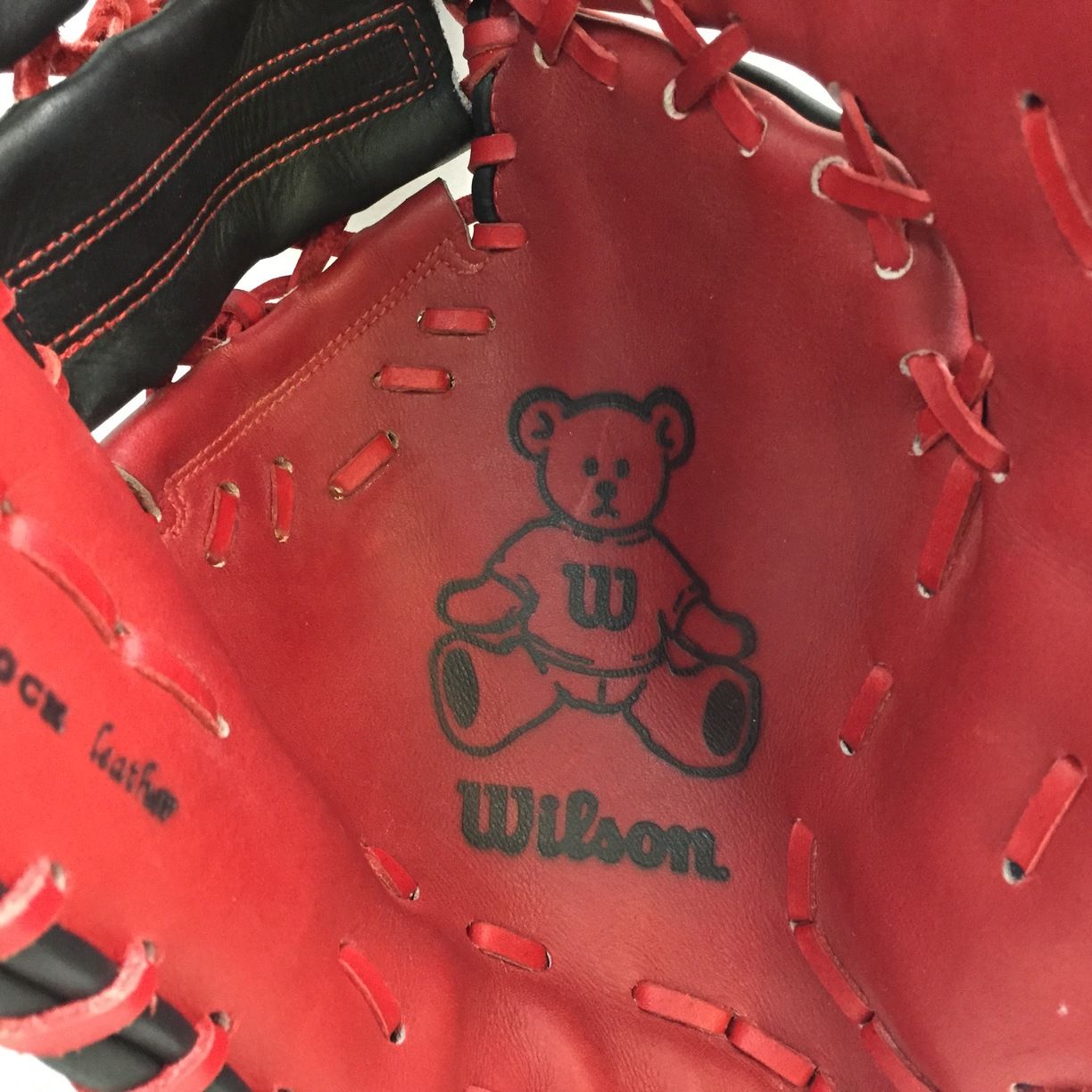 中古品 ウィルソン Wilson ウィルソンベア 軟式 オーダー ファースト