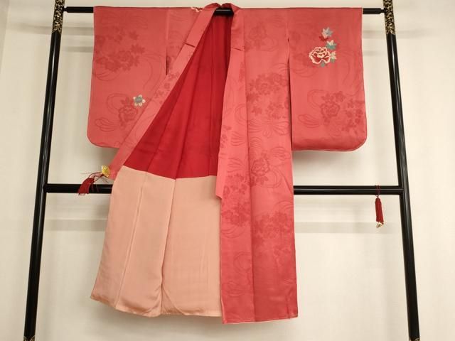 平和屋着物[]アンティーク 大正ロマン 七五三 女の子 7歳 祝着