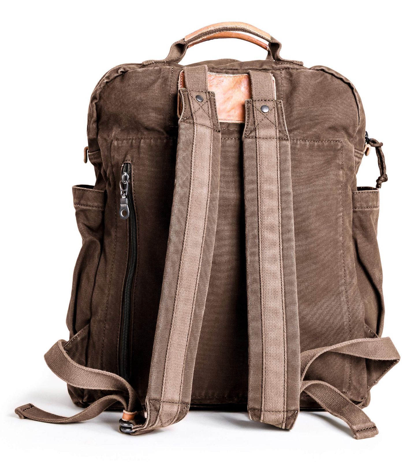 人気商品】キャンバスバックパック レディース ヴィンテージスタイル