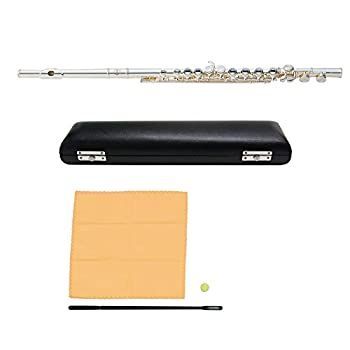 MAXTONE フルート セミハードケース付属 TF-40S 銀メッキ仕上げ