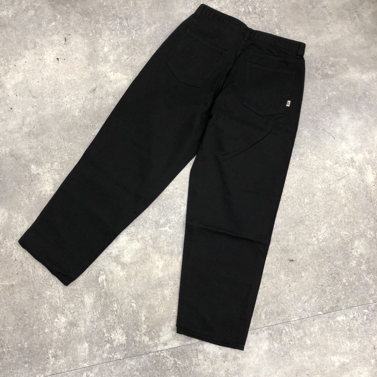 HUF ハフ CROMER SIGNATURE PANT BLACK WASHED DENIMクローマー 