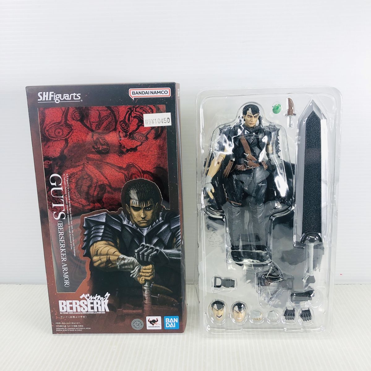 美品】S.H.Figuarts ガッツ 狂戦士の甲冑 フィギュアーツ - メルカリ