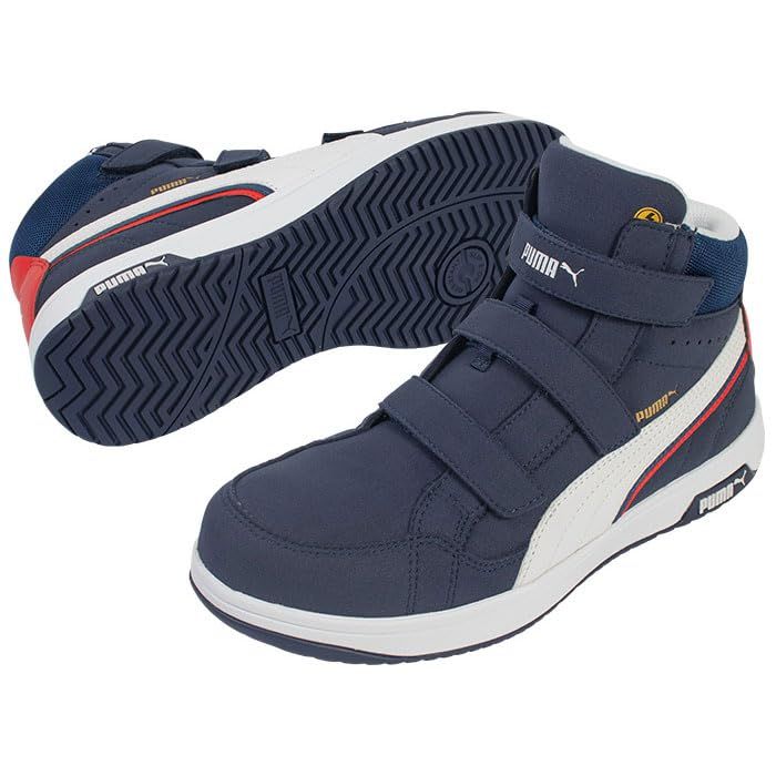 2営業日で発送 PUMA プーマ PUMA エアツイスト2.0 ネイビー ミッド フック＆ループ 26.0 63.205.026.0 6379