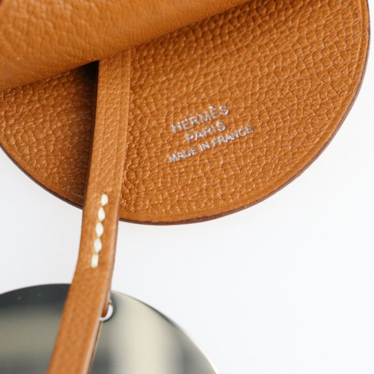 HERMES エルメス ネックレス ヴォーマダム ゴールド ブラウン系 miroir