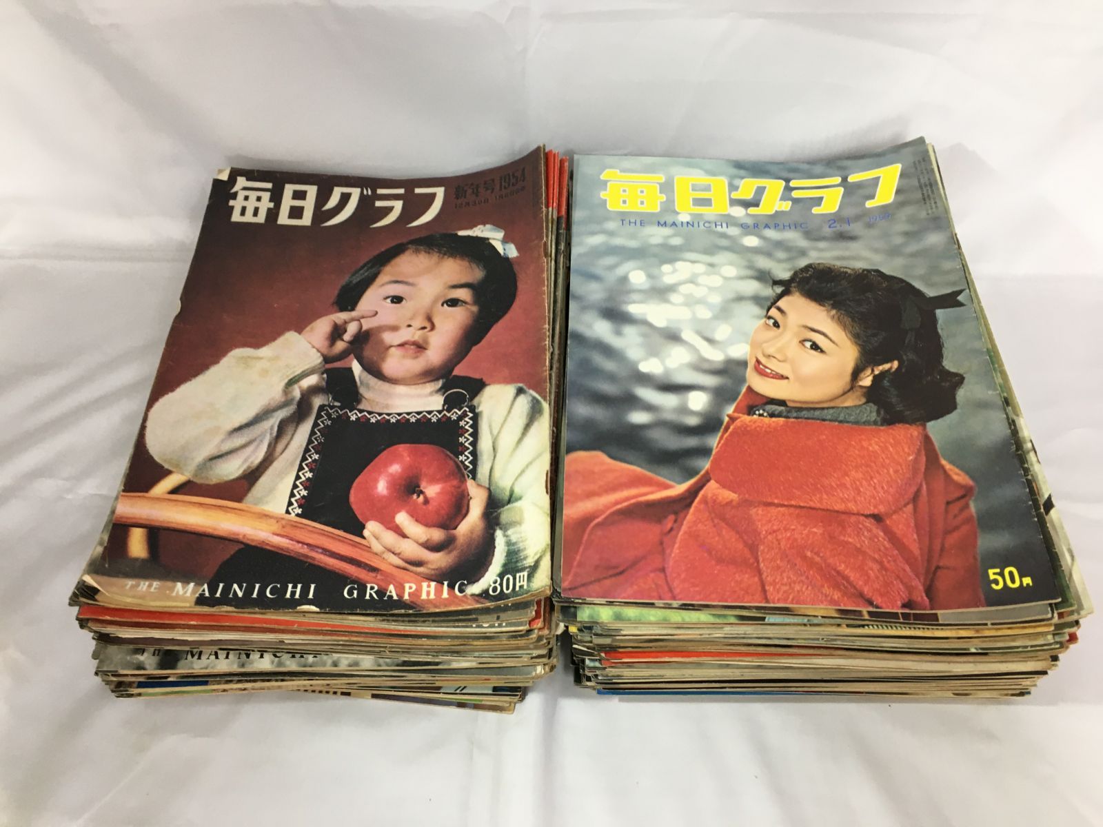 毎日グラフ Z960イ☆毎日グラフ 1951年-1961年+1976年1冊（別冊/臨時増刊