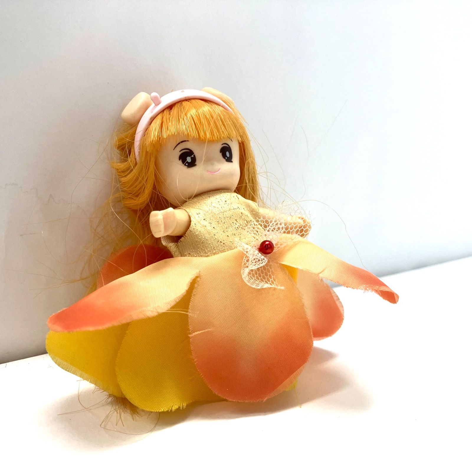 481253】 タカラ製 フラワーチャイルド オレンジ 美品 - メルカリ