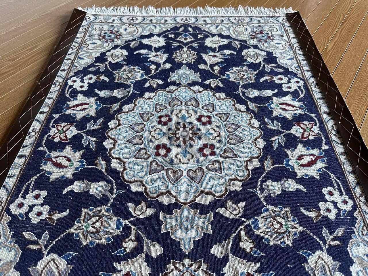 98×70】イラン直輸入☆ナイン産ペルシャ絨毯・カーペット・ラグ 98×70】イラン直輸入☆ナイン産ペルシャ絨毯・カーペット・ラグ