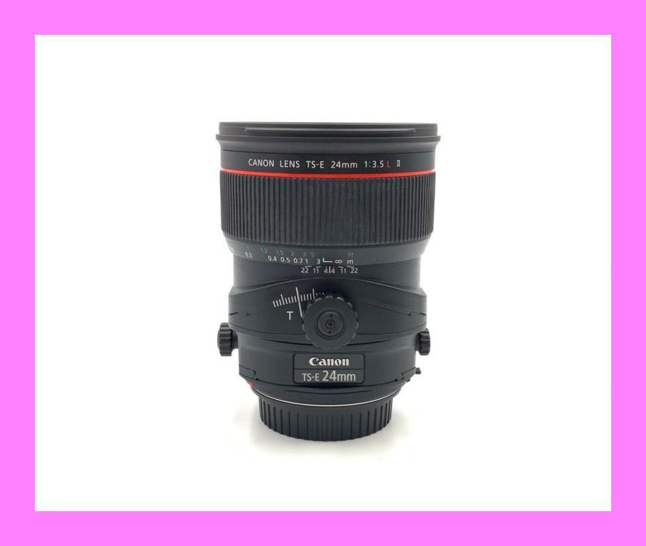アオリレンズ Canon キャノン TS-E 24mm F3.5 L #6598 中古