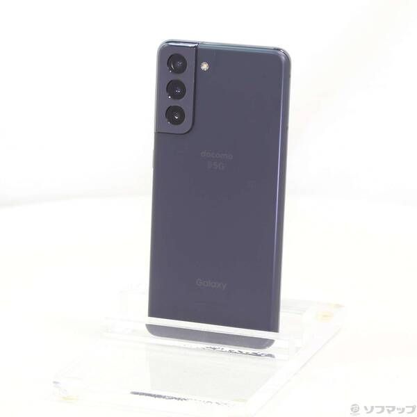 中古品〕 Galaxy S21 5G 256GB ファントムグレー SC-51B docomoロック