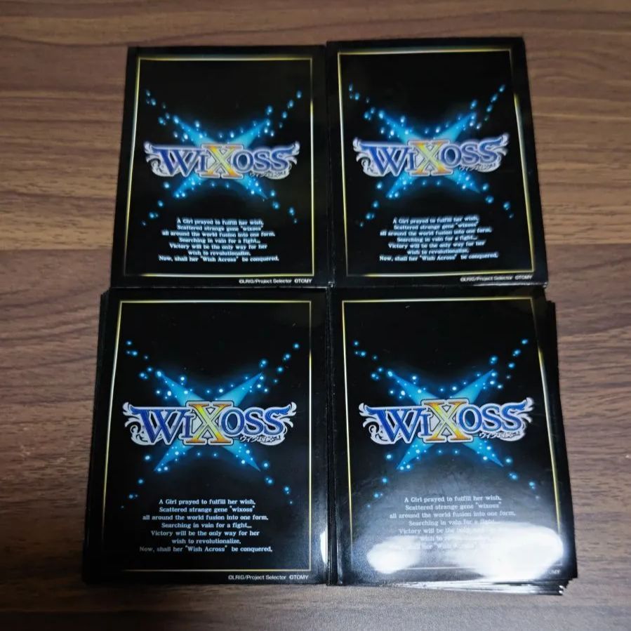 ウィクロス WIXOSS ロゴスリーブ 黒 中古39枚 まるしち - メルカリ