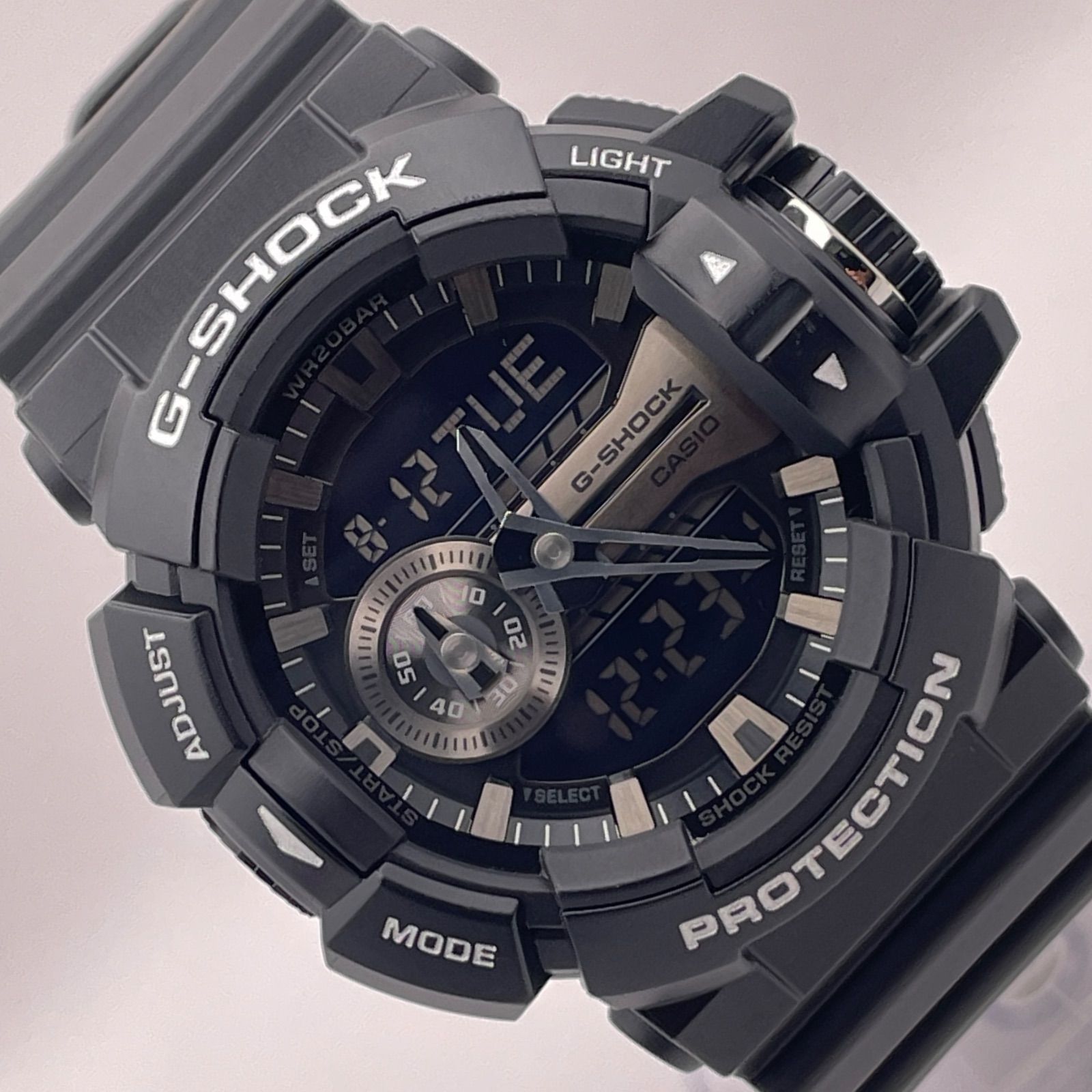 新品同様 カシオ G-SHOCK GA-400GB-1AJF 新品電池 異常無し GA-400GB-1AJF | CASIO
