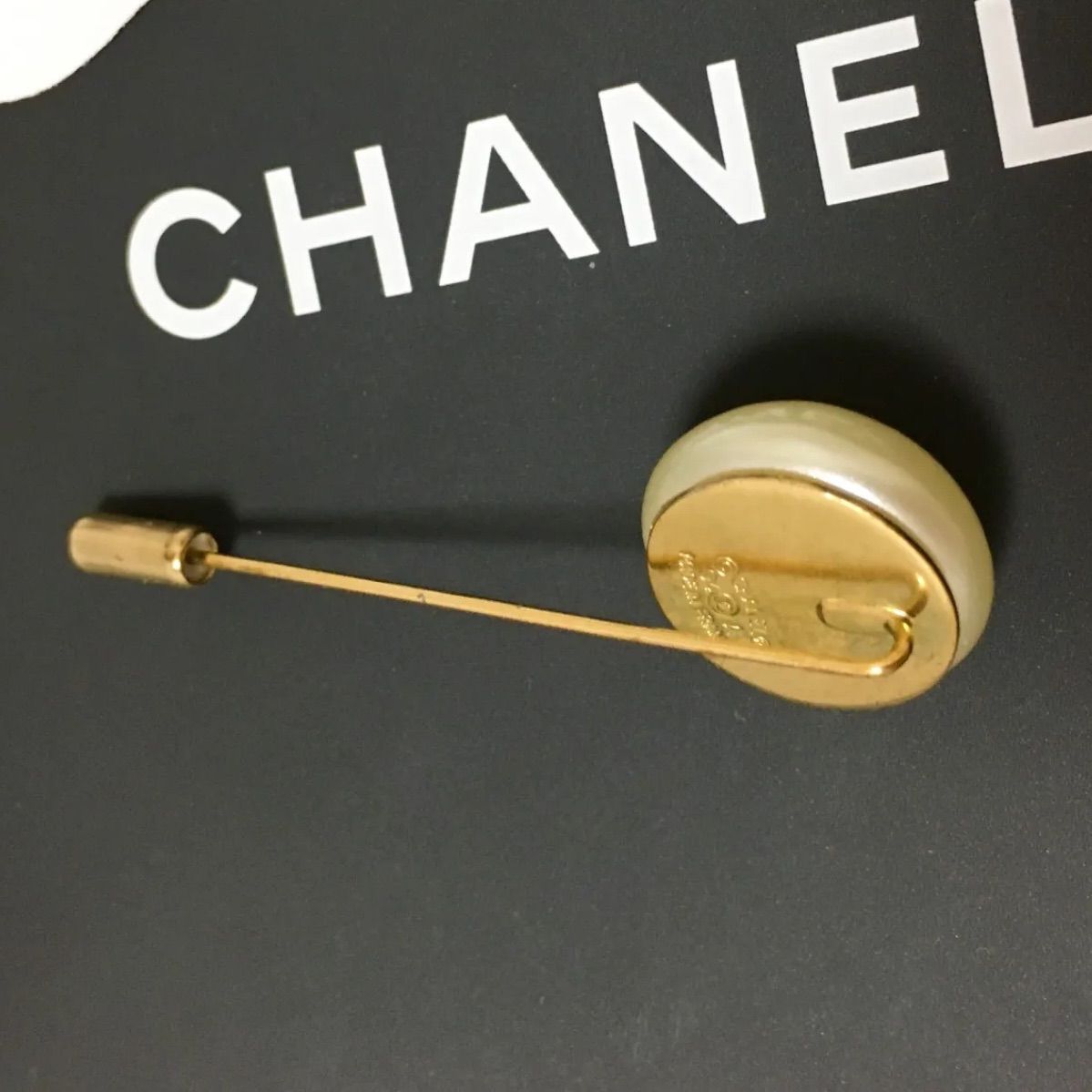 コサージュ｀ CHANEL - シャネル ブローチ ピン ココマーク パール