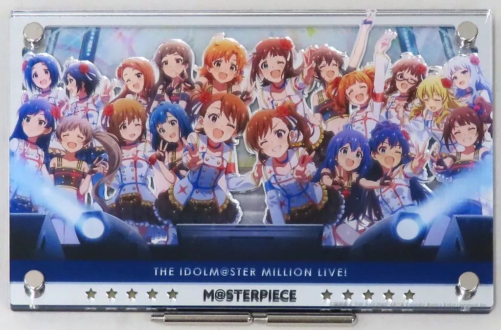 【】アクリルスタンド・アクリルパネル 集合(M＠STERPIECE) プレミアムビジュアルアクリルアート 「THE IDOLM＠STER MILLION LIVE! 10th Anniversary Final Shop in コトブキヤ秋葉原館」
