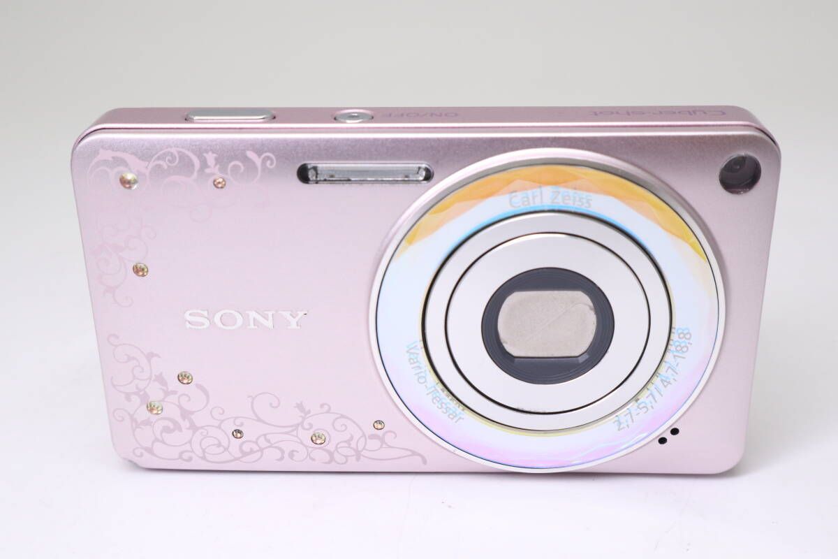 SONY DSC-W350D コンパクトデジタルカメラ ソニー ピンク (f05589