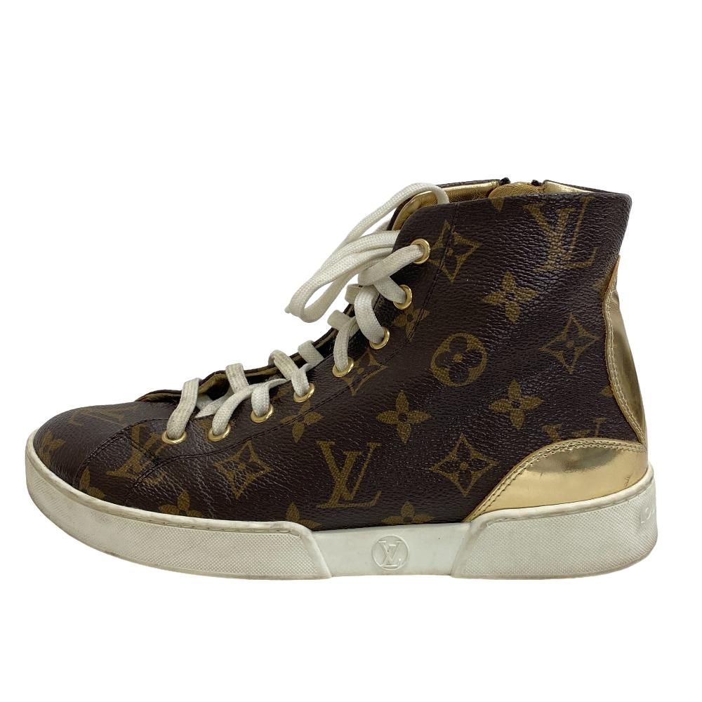 LOUIS VUITTON/ルイヴィトン ビトン CL0117 17年 ハイカットスニーカー