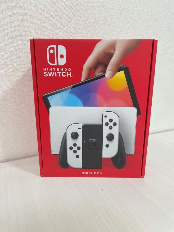 管理番号-P】任天堂Switch有機EL ホワイト 本体 未使用