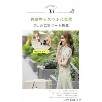 シシベラ 多機能スーツケース