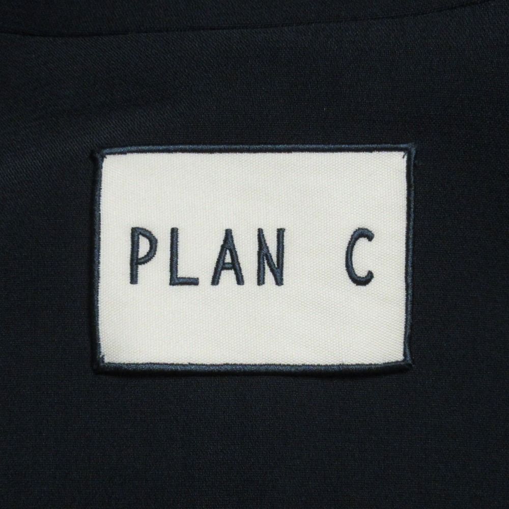 美品 PLAN C プランシー ストレッチ オープンフロント オーバーサイズ  