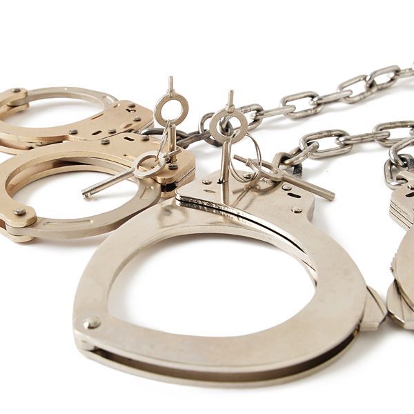 チタン合金 手錠 足錠セット ダブルロック レッグカフ 鍵 ポリス コスプレ ハンド ハンドカフ 警察 衣装 警官 制服 仮装 足錠 護身グッズ 護身用品 警察グッズ ポリスグッズ 手枷 足枷