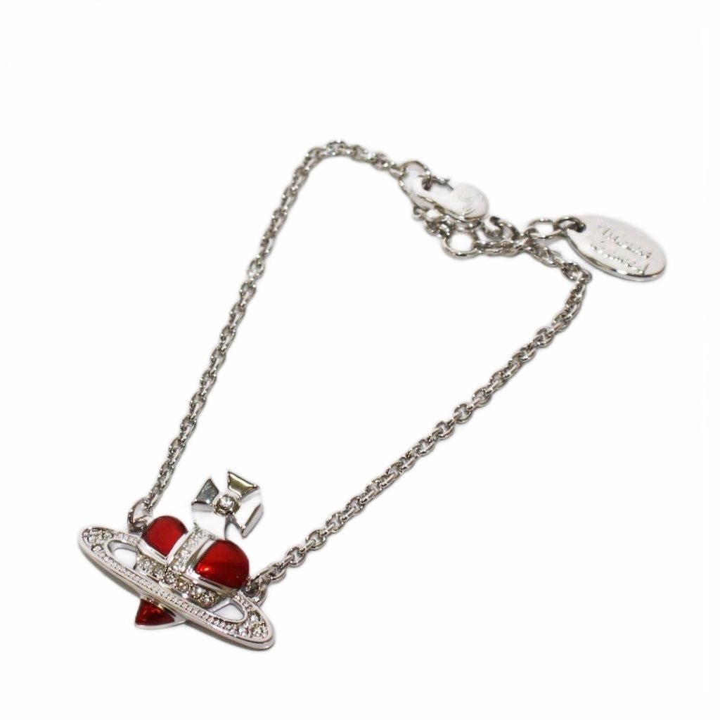Vivienne Westwood ブレスレット ハート シルバー オーブ Vivienne Westwood ヴィヴィアンウエストウッド ブレスレット