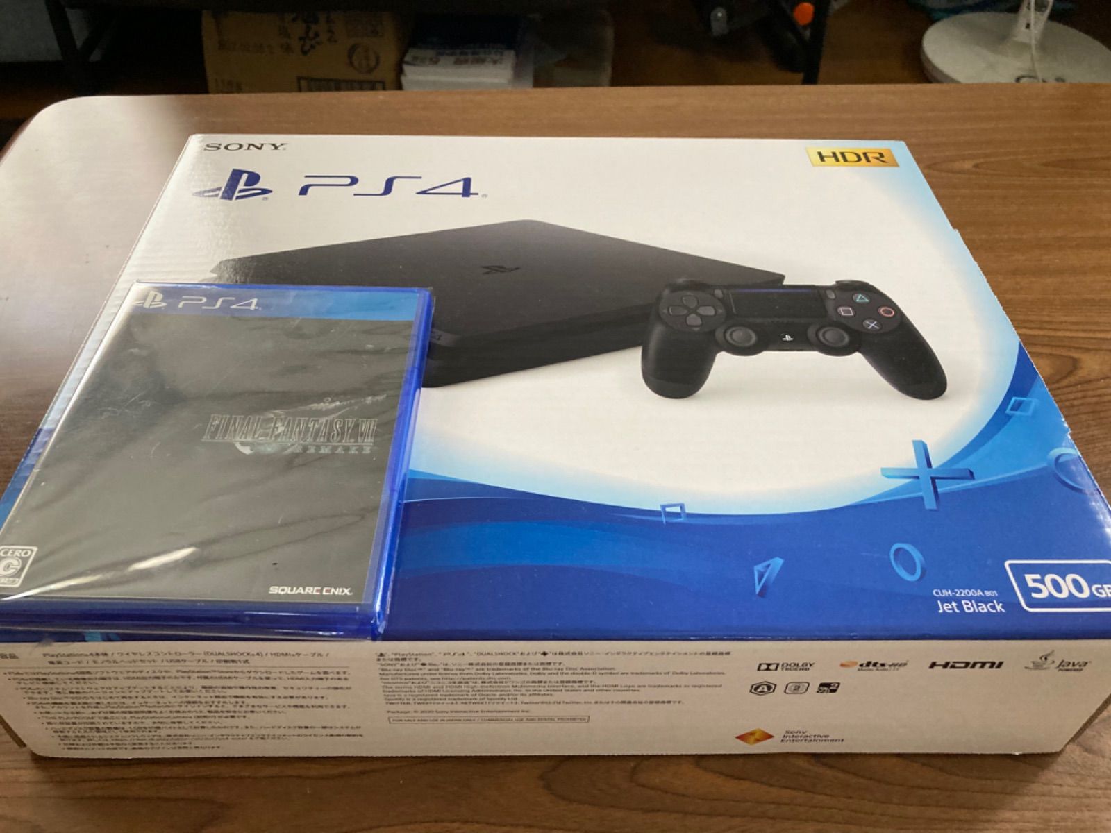 PS4 500GBCUH-2200A ソフト付 - メルカリ