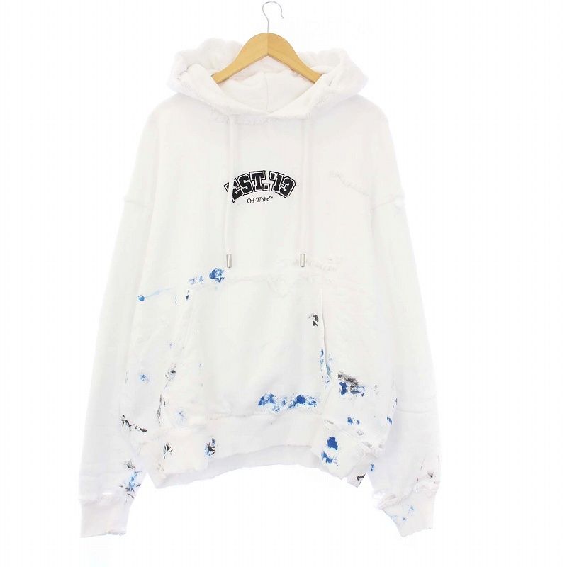 オフホワイト OFF WHITE 24SS CLB SKATE Hoodie プルオーバー オフホワイト OFF WHITE 24SS CLB SKATE Hoodie プルオーバー