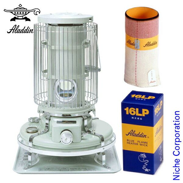 新品】 アラジン ブルーフレーム [BF3911] (G グリーン)＆16LPセット