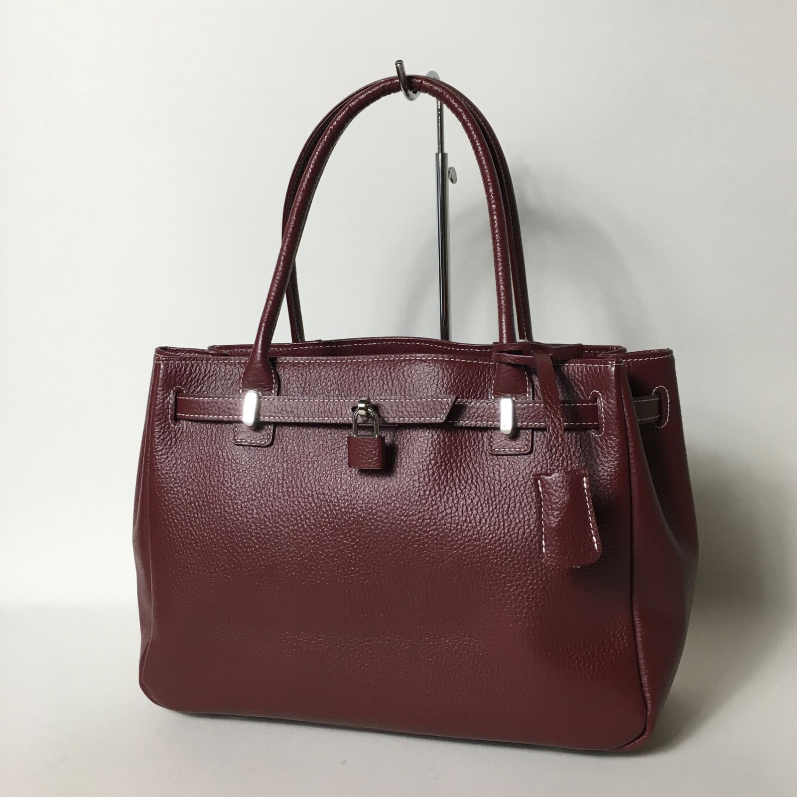 傳濱野ハンドバッグ　ミーティア 2508-42｜美品｜傳濱野 ミーティア ハンドバッグ レザー