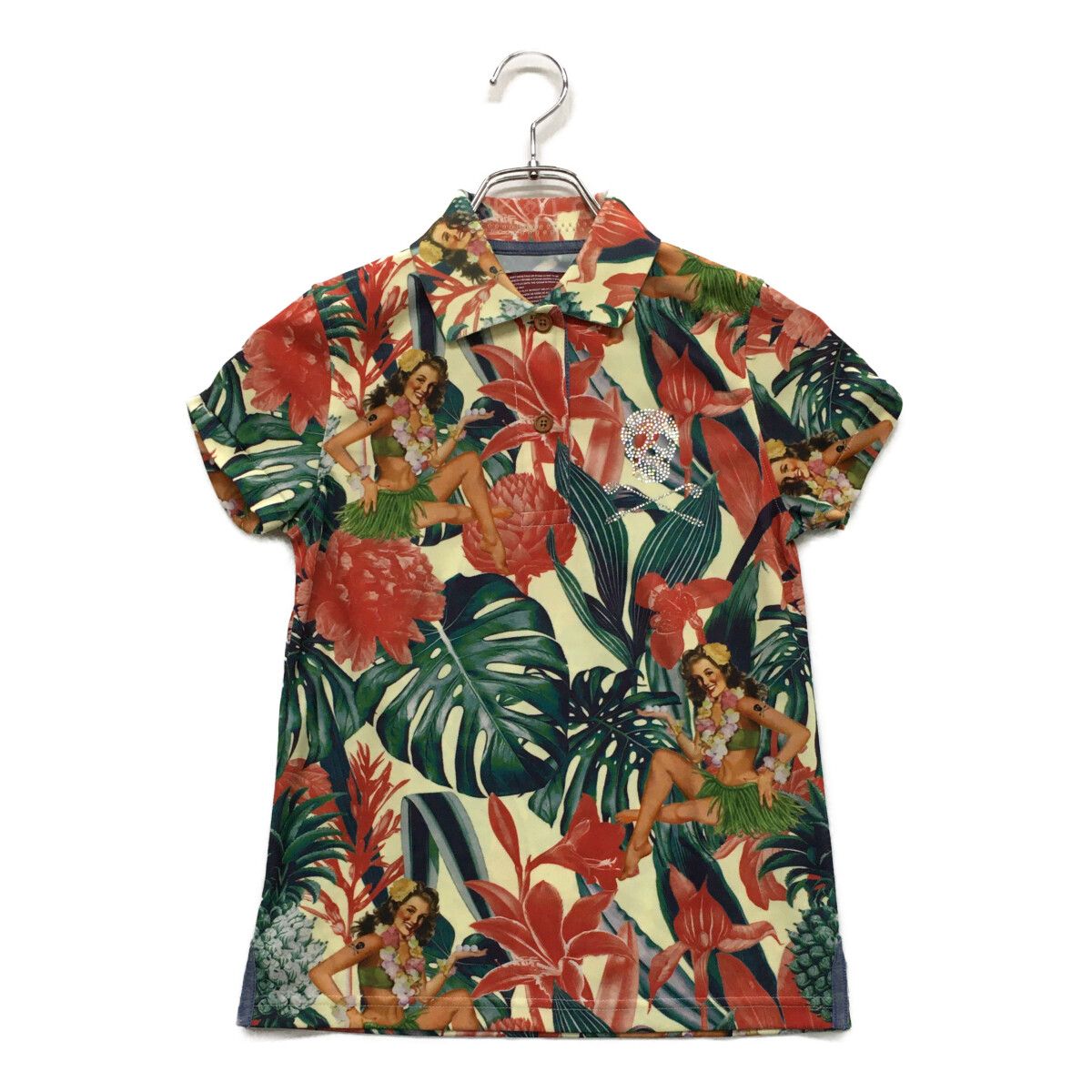 サイズ：46 MARK&LONA マークアンドロナ 半袖ポロシャツ ブルー系