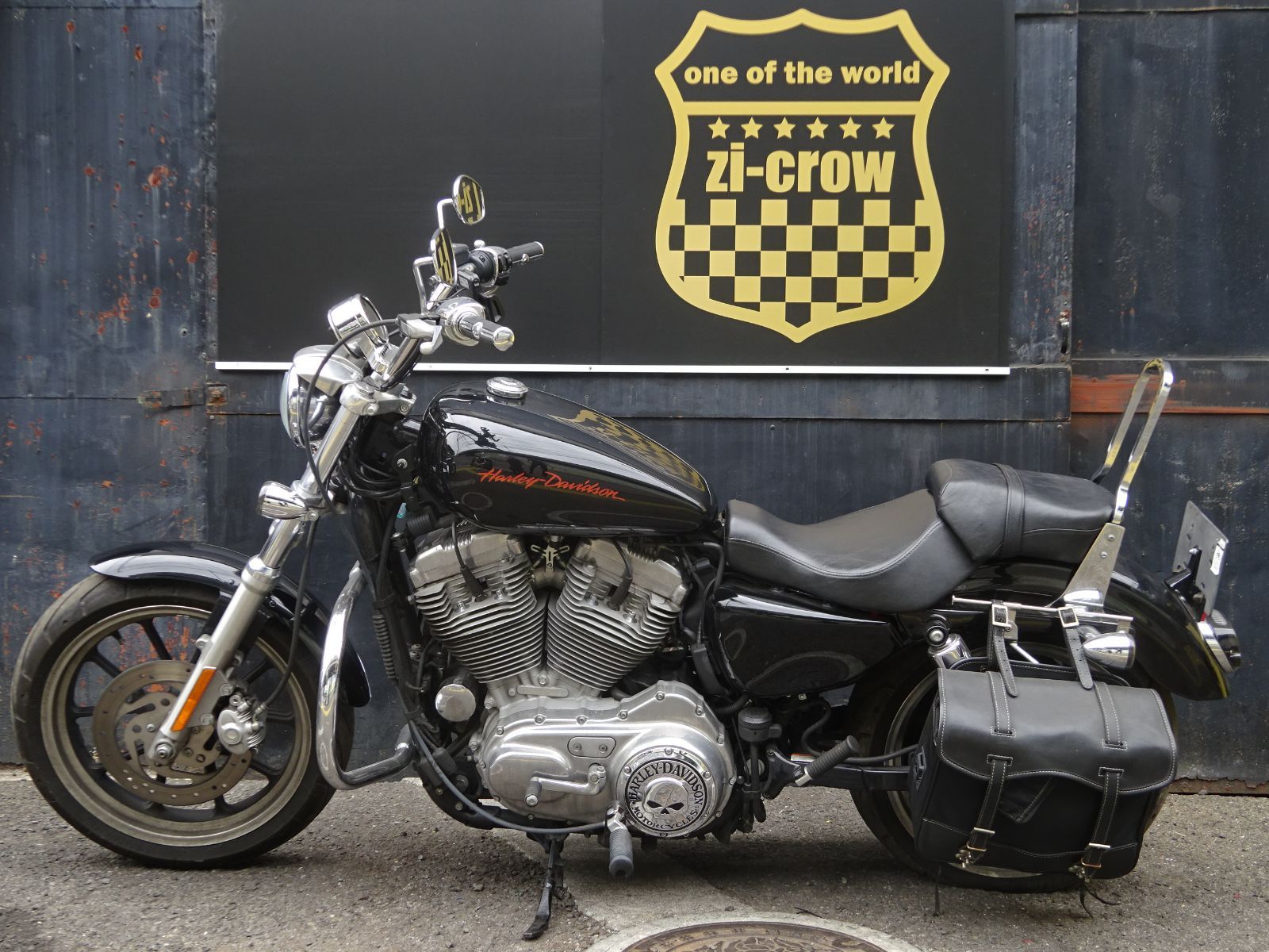 分解洗浄済 ハーレー スポーツスター XL883L-I 純正 フロントブレーキキャリパー 左 E3252 BRIGHTFACE_UK