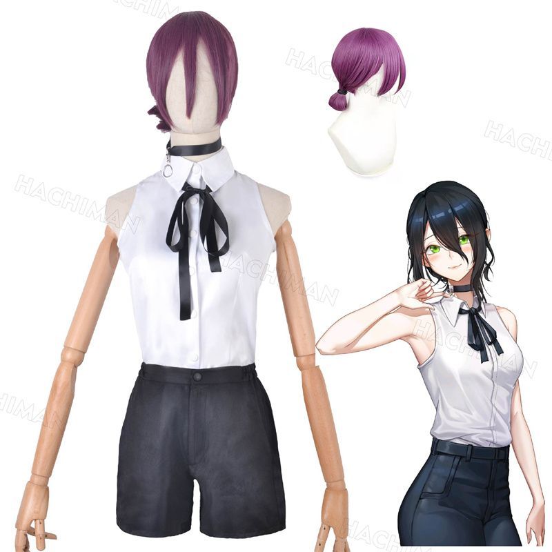 チェンソーマン レゼ コスプレ衣装 ウィッグ付き セット Amazon | チェンソーマン レゼ コスプレ 衣装 ウィッグ 首輪