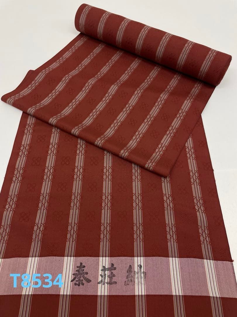 紬 反物 幅約40cm前後 一般家庭保管品 花織？ 楽天市場】花織紬 反物 正絹 信州 伝統工芸品 グレー 赤 黄色 格子 菱