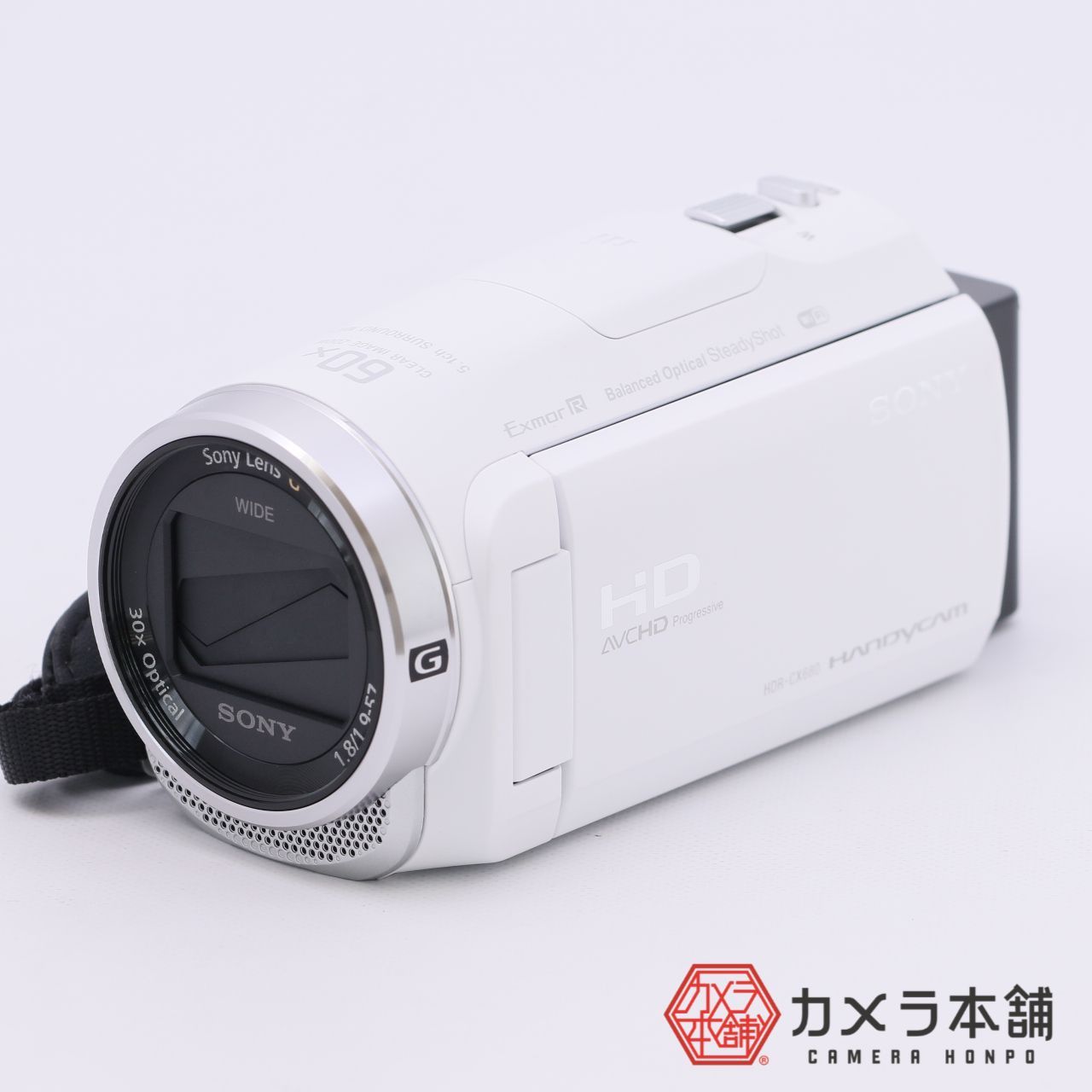 SONY Handycam HDR-CX680 メモリー64GB光学ズーム30倍 - メルカリ