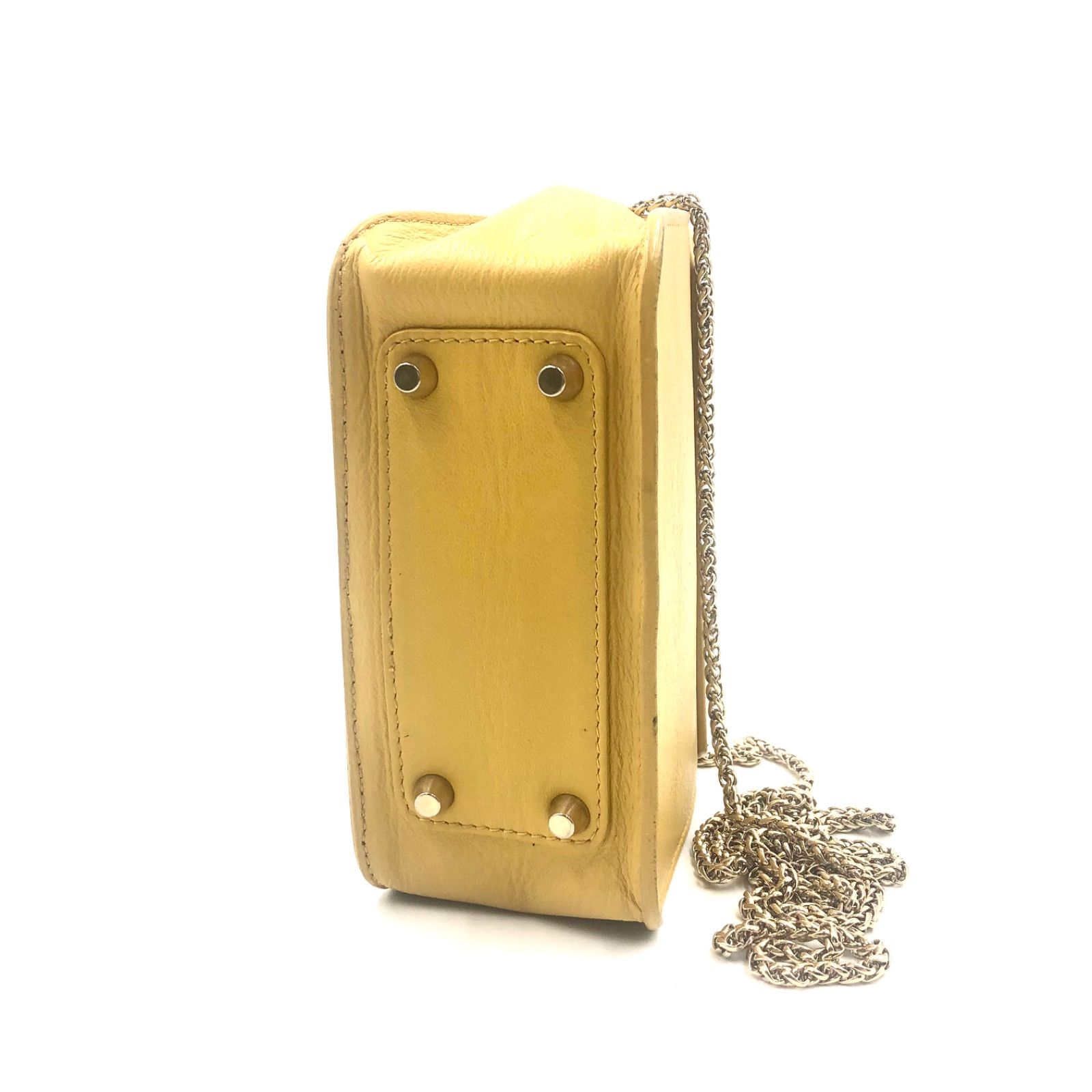□美品□FURLA フルラ メトロポリス チェーンショルダーバッグ 斜 