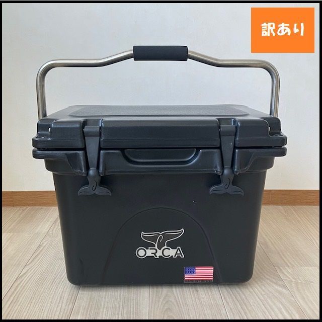 【808】<<新品未使用>> オルカ ORCA クーラーボックス 20 Orca Coolers ブラック　クーラー ハードクーラーBOX 約19L キャンプ アウトドア　BBQ アメリカ製